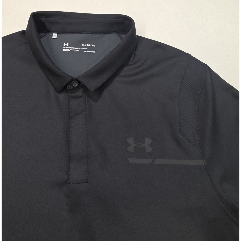 Under Armour‎ Golf Perpetual Polo Shirt Mens XL Fitted 3/4 Sleeve LIMITED USE